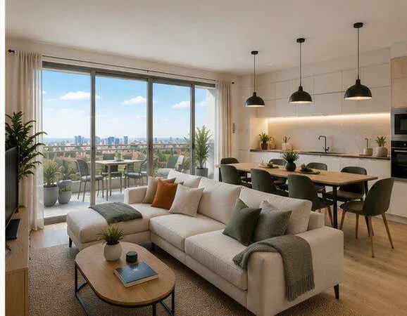 Appartement 3 pièces 61 m²