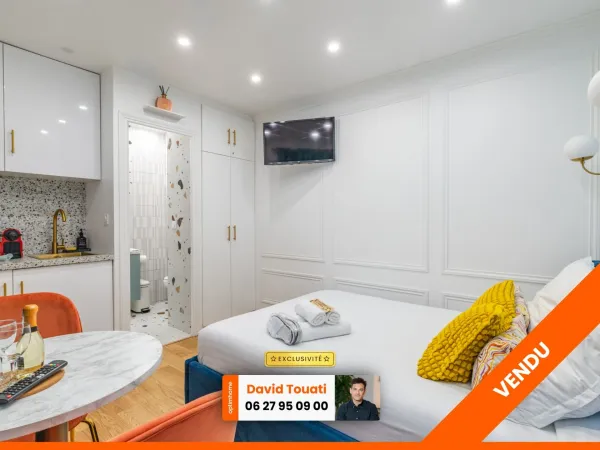 - 75017 PARIS - TERNES - RUE RENNEQUIN - RDC SUR COUR - INTEGRALEMENT REFAIT ET ISOLE - BEAUCOUP DE 