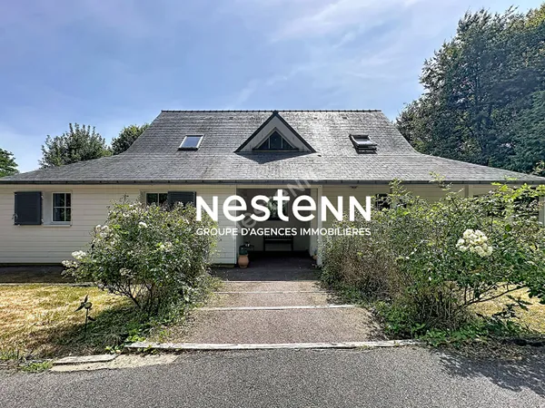Maison - 149m² - 5800m² de terrain - 4 chambres - Vie de plain-pied - Quimper Sud