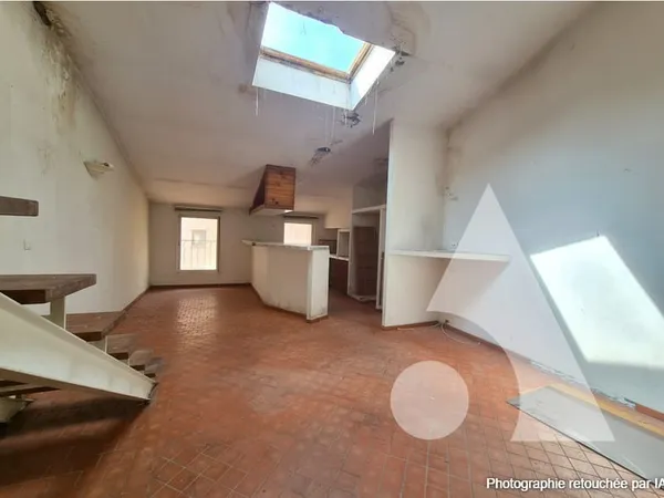 APPARTEMENT EN DUPLEX 3 PIÈCES - SALERNES CENTRE-VILLE 105 000 €