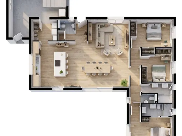 Maison 4 pièces 110 m²