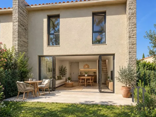 ENSUÈS-LA-REDONNE - MAISON T3 AVEC TERRASSE ET JARDIN PRIVATI