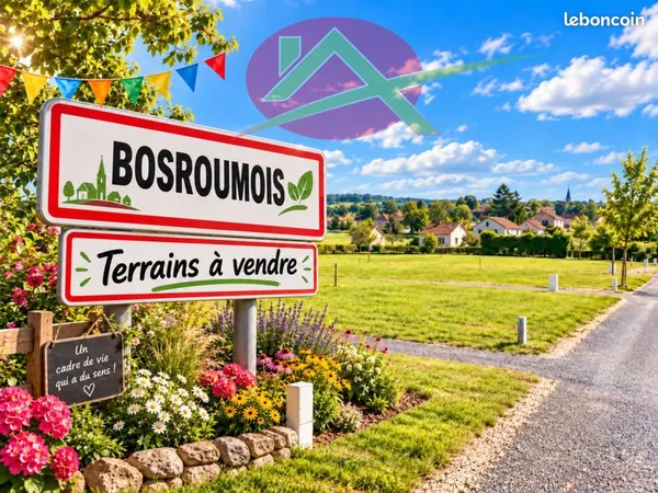 Terrain 389 m² Bosroumois