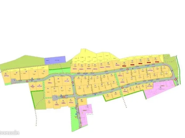 Terrain 443 m² OYONNAX