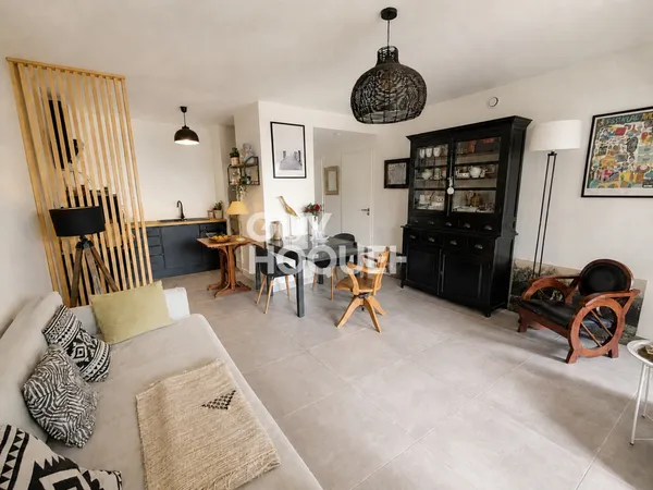Appartement T2 de 50 m² avec garage et terrasse