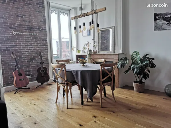 Très bel appartement familial meublé - Lyon 9e / Valmy - 113 m² + 48 m² supplémentaire