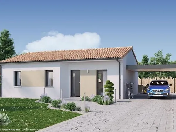 Maison neuve 4 pièces 76 m²