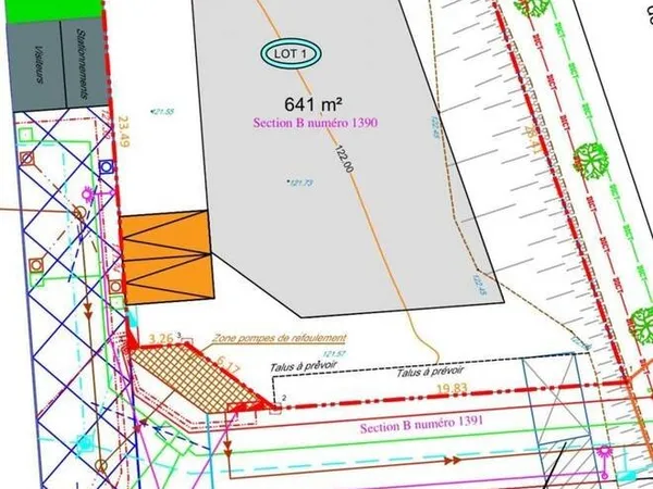 Terrain à bâtir de 641 m² à SAINT-HILARION (78)