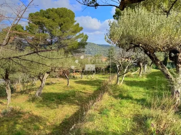 Superbe terrain à bâtir avec vue dégagée à Salernes