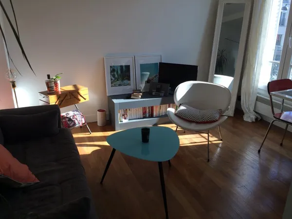 Loue joli appartement 2 pièces meublé Paris 11ème - 26m²