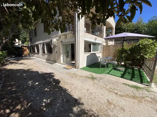 Appartement 3P meublé RDJ - Terrasse - parking