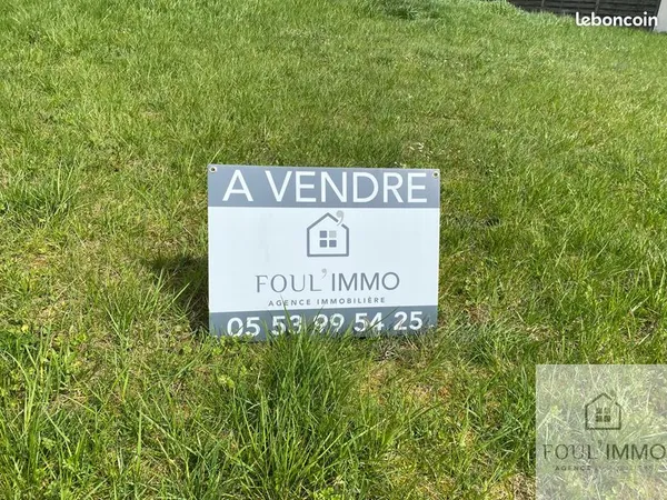 Terrain 631 m² Foulayronnes