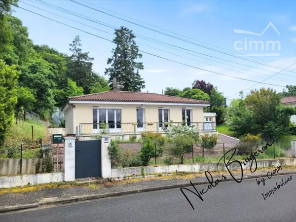 EXCLUSIVITÉ – Maison de plain-pied 3 chambres – Quartier calme proche centre-ville