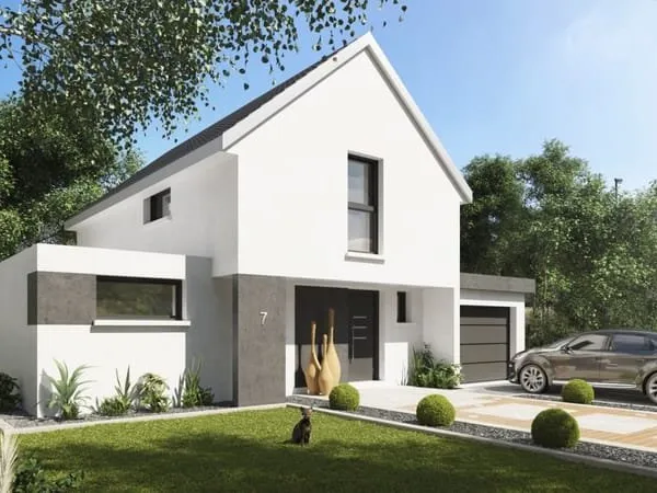 Sur 4 ares, jolie maison neuve de 109 m²
