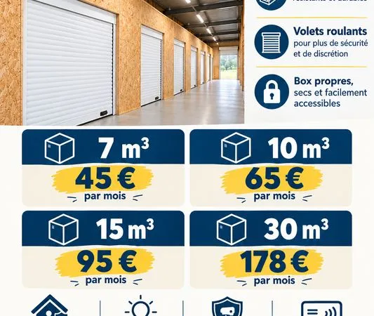 Box de stockage caudry/le cateau