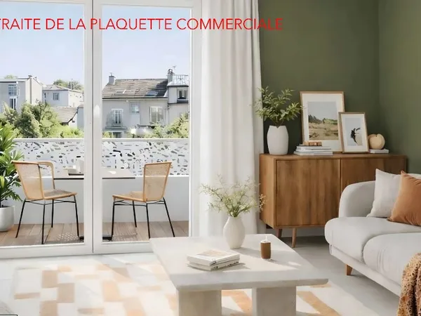 Appartement 2 pièces 46 m²