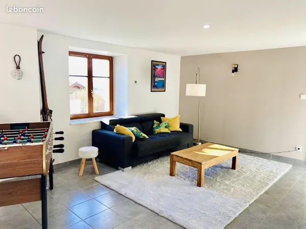 Appartement meublé 83 m², avec jardin, quartier Gouttridos