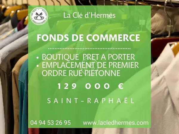 Boutique 52 m² Saint-Raphaël