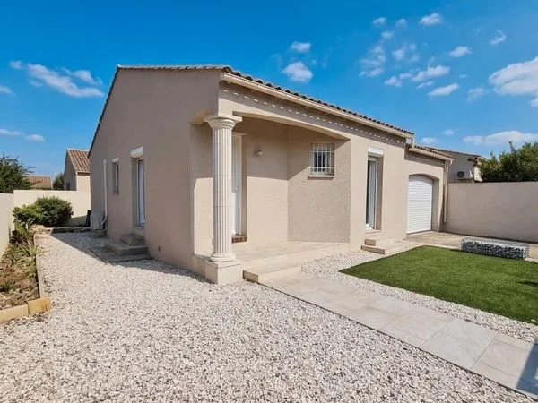 Villa plein pied avec garage