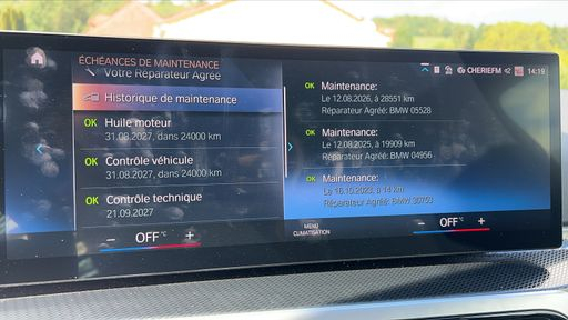 BMW Serie 2 Coupe M240i 374 BVA - M Performance – 2023 – 29090 km – Essence – Boîte Automatique — photo 7