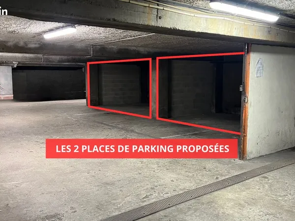 PLACES DE PARKING EN SOUS-SOL SÉCURISÉ- Au coeur de Villeurbanne