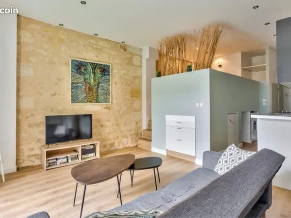 Charmant T1 bis de 35 m² avec jardin privatif