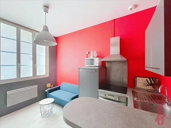 A LOUER Appartement meublé - 20m² - Angoulême