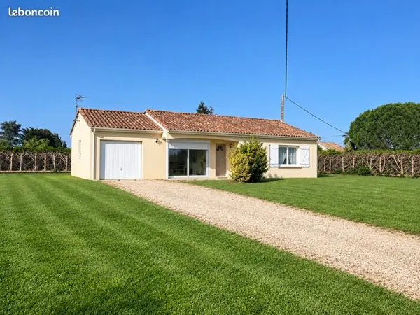 Maison 97m² 3 chambres avec grand jardin à louer - Boulazac