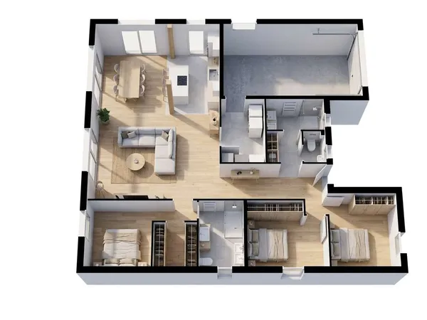 Maison 4 pièces 114 m²