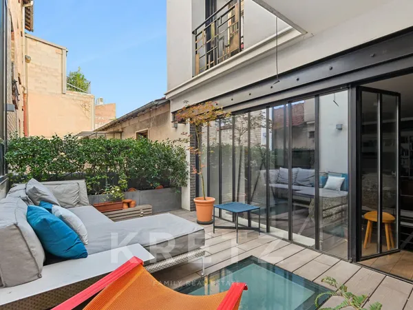 Boulogne Centre Marcel Sembat - Maison familiale de 203m2 avec terrasses.