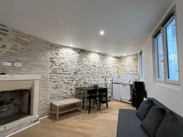 Studio 1 pièce 19 m²