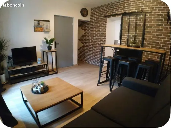 Appartement 55m2 + local commercial