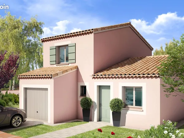 Maison neuve à étage 90 m² à Ceyras - 3 chambres, suite parentale, terrain 250 m²