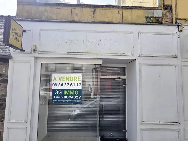 Vente pro (murs) | Local Commercial | 65 m² | Carhaix-Plouguer