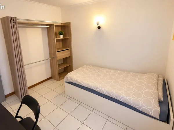 Chambre meublée 9 m² - colocation annemasse - disponible immédiatement
