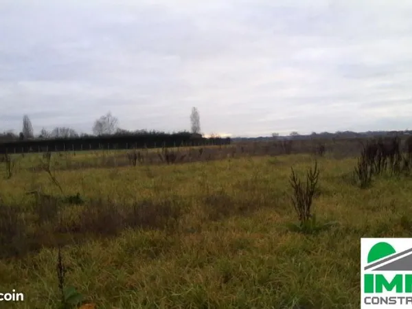 Terrain 850 m² Balizac
