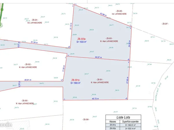 Très belle parcelle à l'étang de Sault