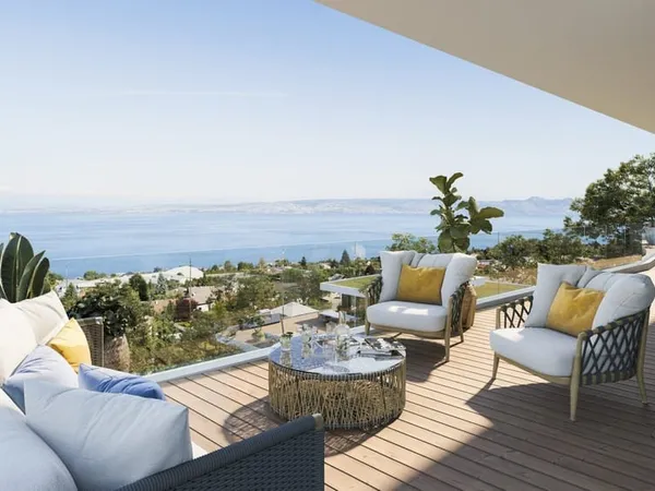 EVIAN LES BAINS vue LAC résidence dans un écrin de verdure