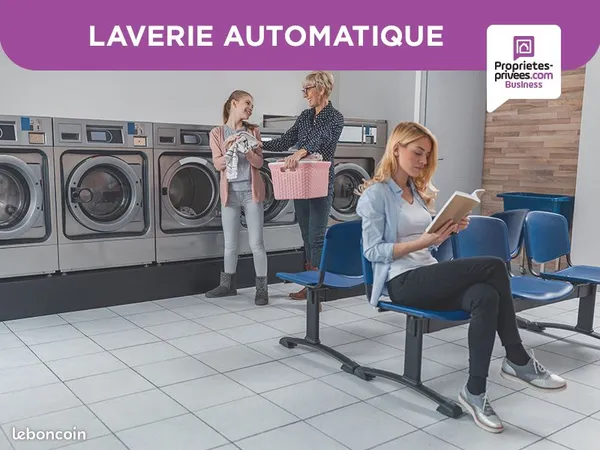 Fonds de commerce laverie 50 m²