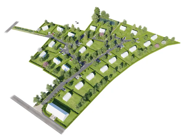 Terrain en lotissement 800 m²