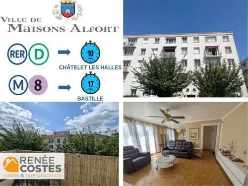 Viager 4 pièces 63 m²