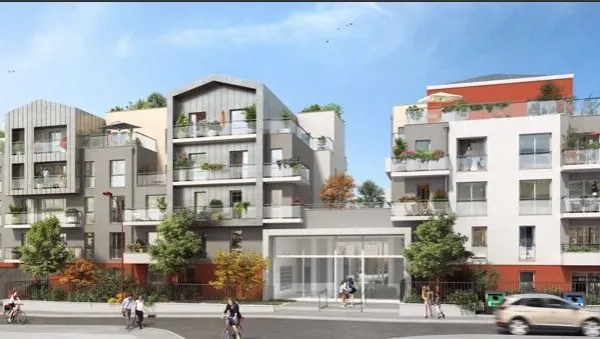 APPARTEMENT NEUF À DIJON, DANS UN SECTEUR RECHERCHÉ, À PROXIMITÉ DU CENTRE-VILLE ET DE LA GARE SNCF