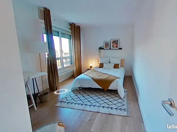 Chambre 1 pièce 25 m²