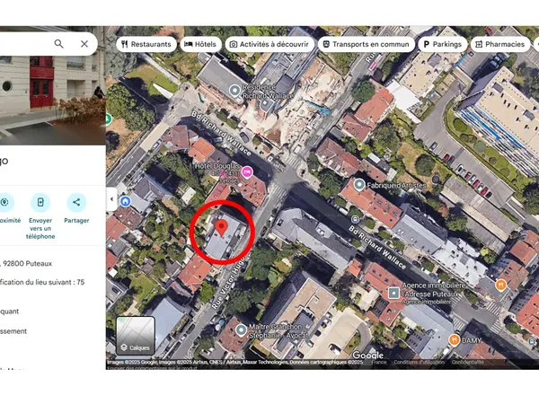 Loue parking 7m² Puteaux Centre Wallace