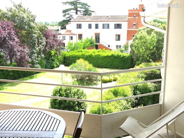 T3 Meublé 70 m2 + balcon + garage + parking