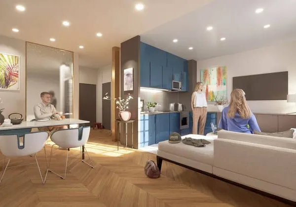 Appartement 3 pièces 61 m²