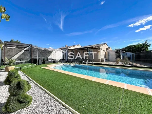 Villa de plain pied soignée, lumineuse et économique !