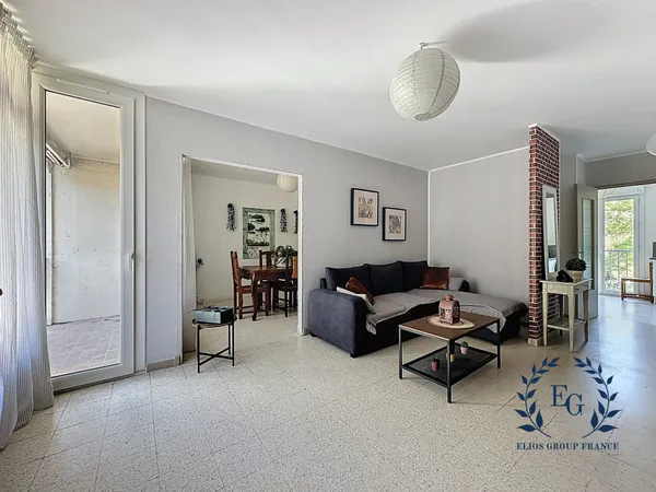 Appartement T4 avec balcon proche centre ville
