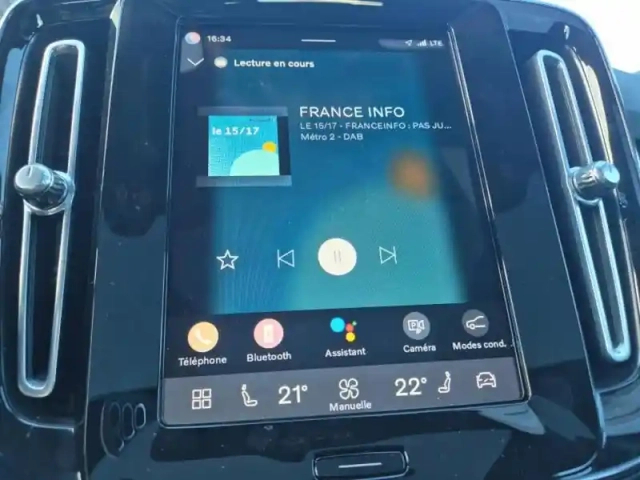Volvo C40 recharge 231ch start — photo 12
