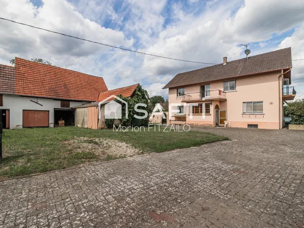 Maison 9 pièces avec une grange à Beinheim (67930)